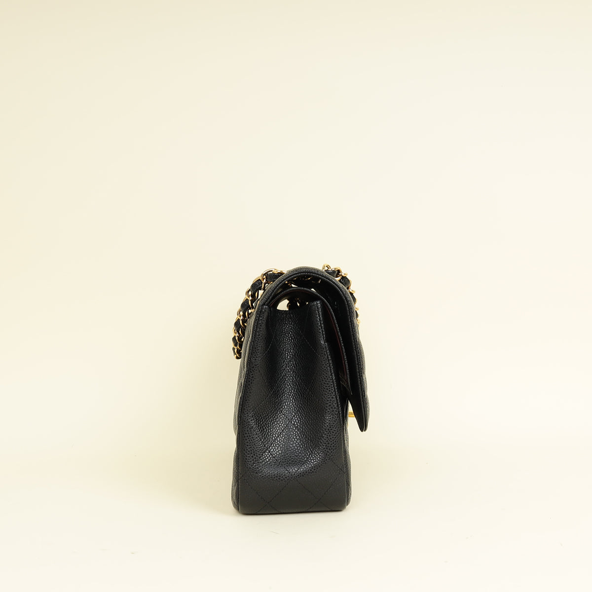 Chanel Black CC Classic Double Flap Jumbo Bag
