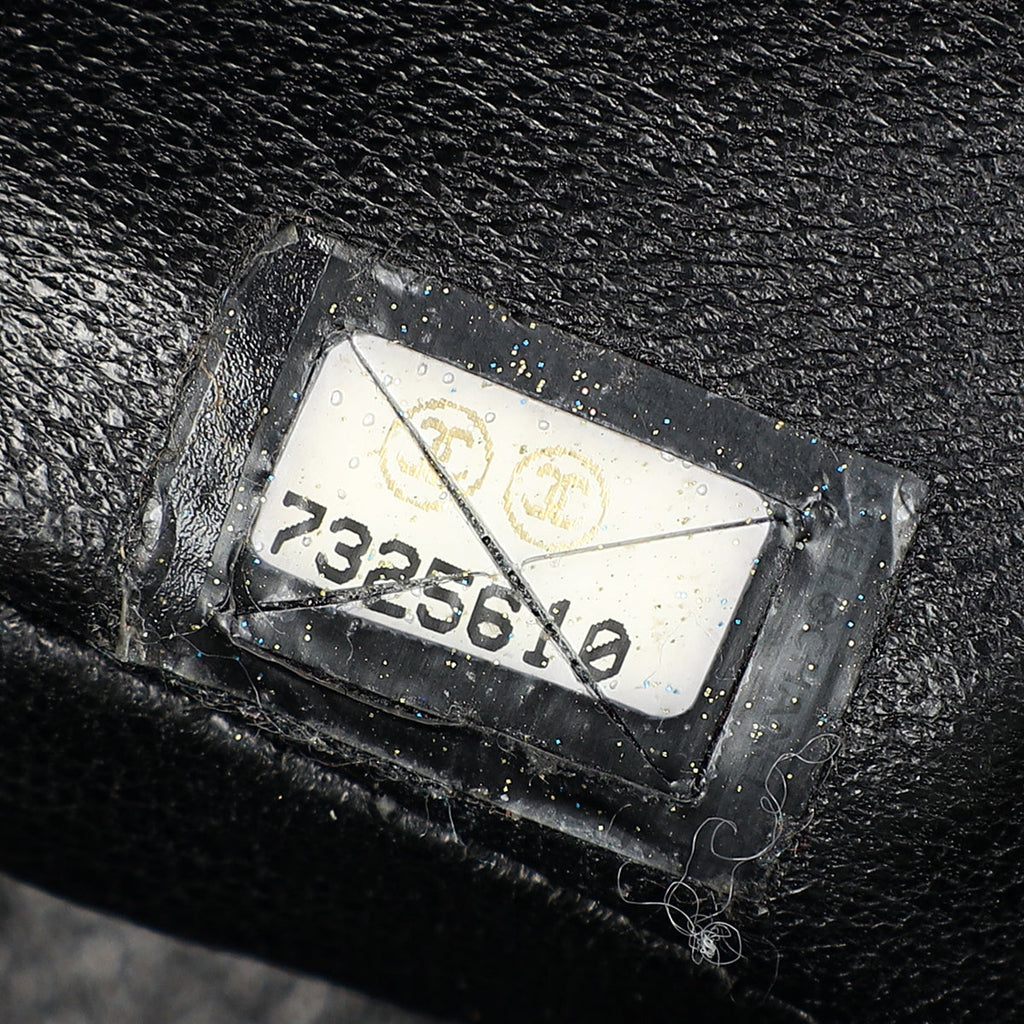 Chanel Black CC Chocolate Bar East West Bag