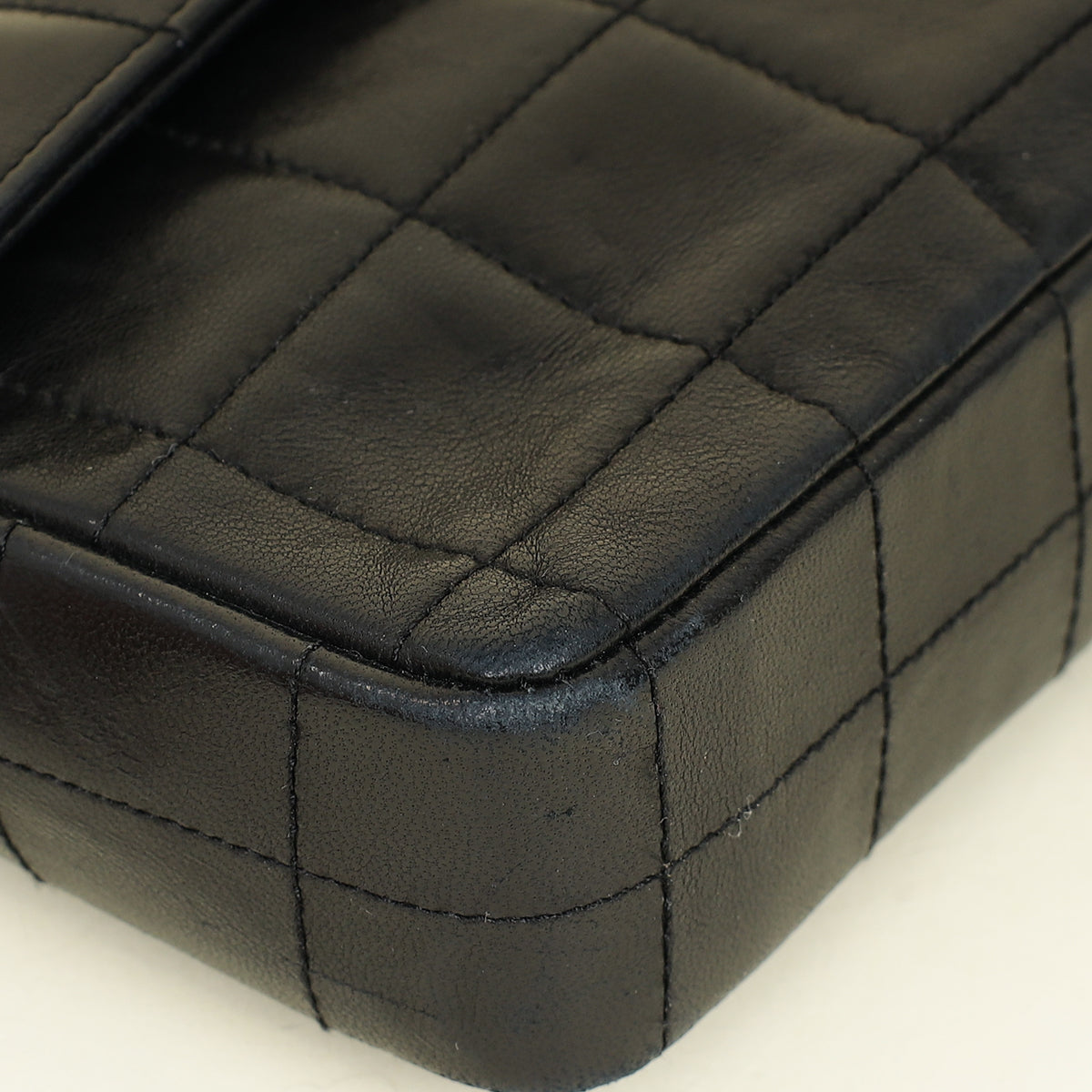 Chanel Black CC Chocolate Bar East West Bag