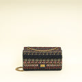 Chanel Multicolor 2.255 Reissue Tweed Double Flap 226 Bag