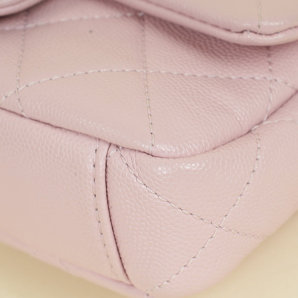 Chanel Lilac CC Mini Chain Flap Bag
