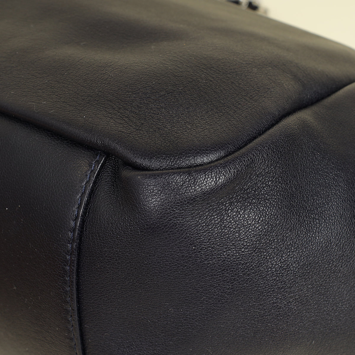 Chanel Dark Blue CC Obsession Pearl Flap Bag