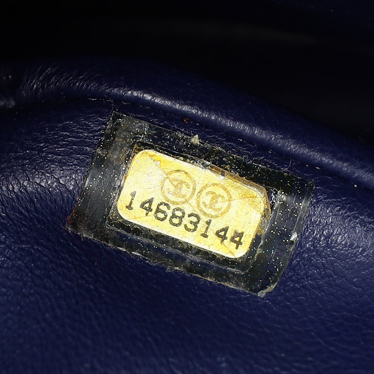 Chanel Navy Blue 2.55 Reissue Double Flap 227 Bag