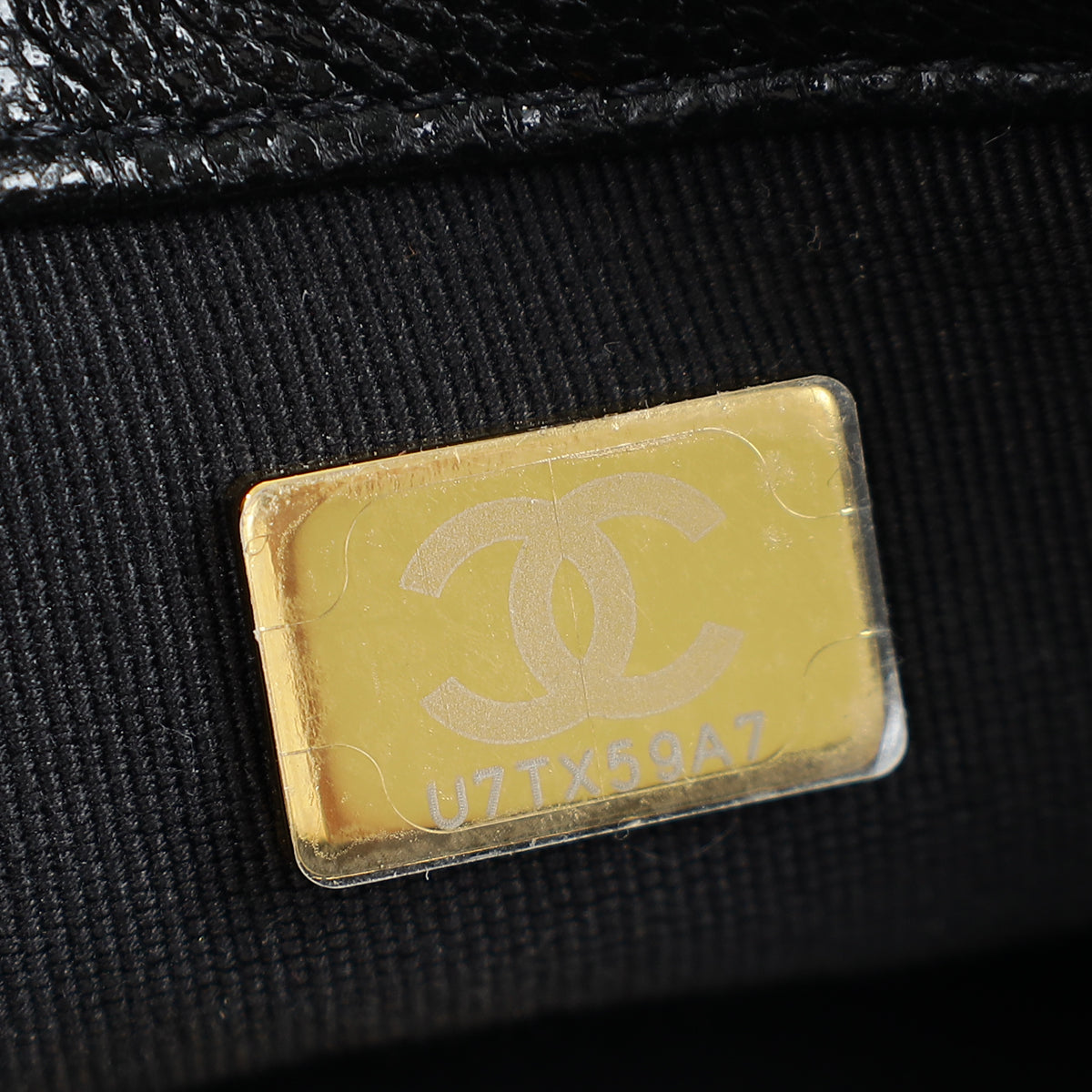 Chanel Black CC Mini Chain Flap Bag
