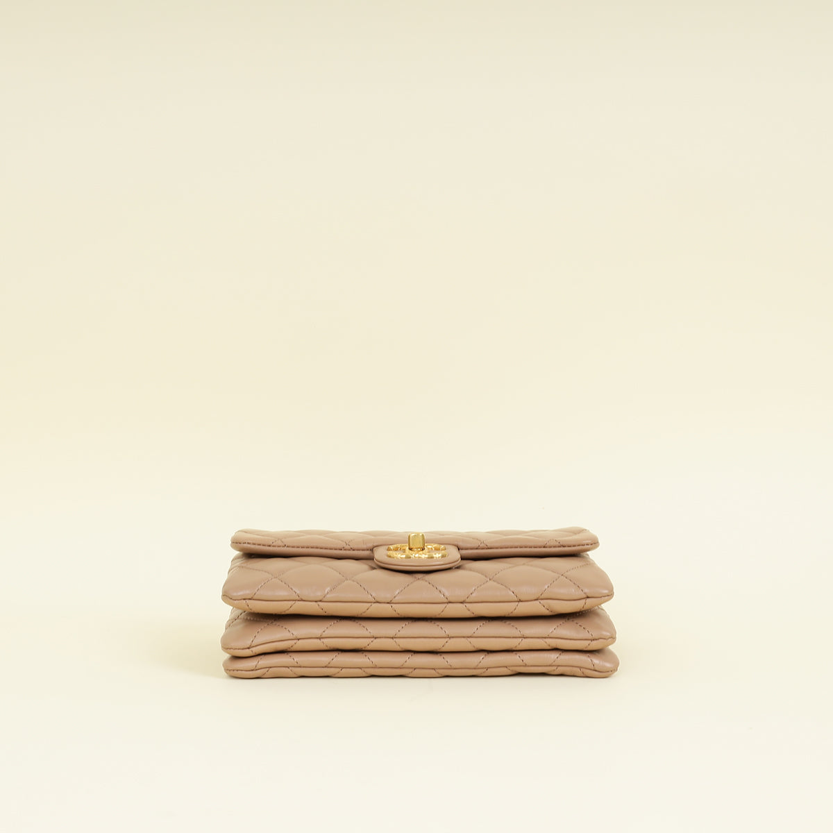 Chanel Natural Pillow Crush Small Flap Shoulder Bag