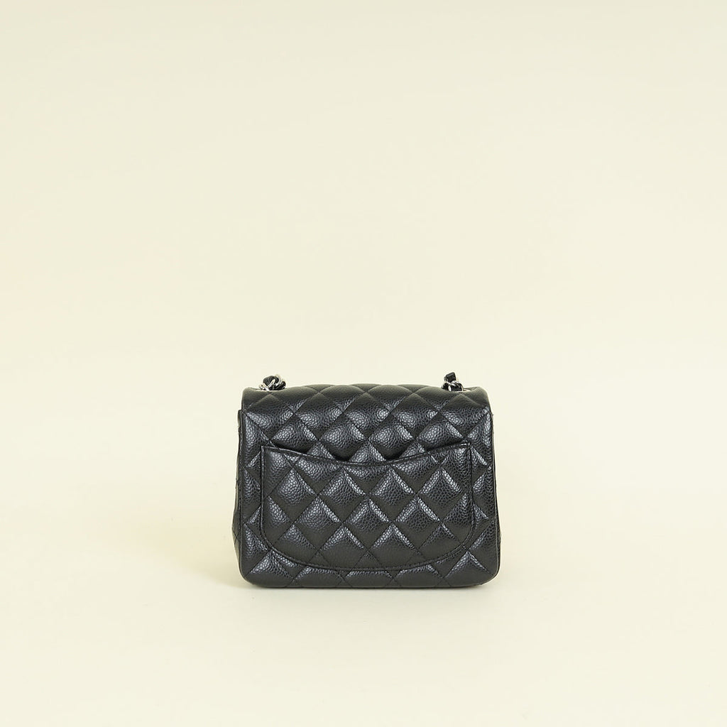 Chanel Black Classic Mini Square Flap Bag