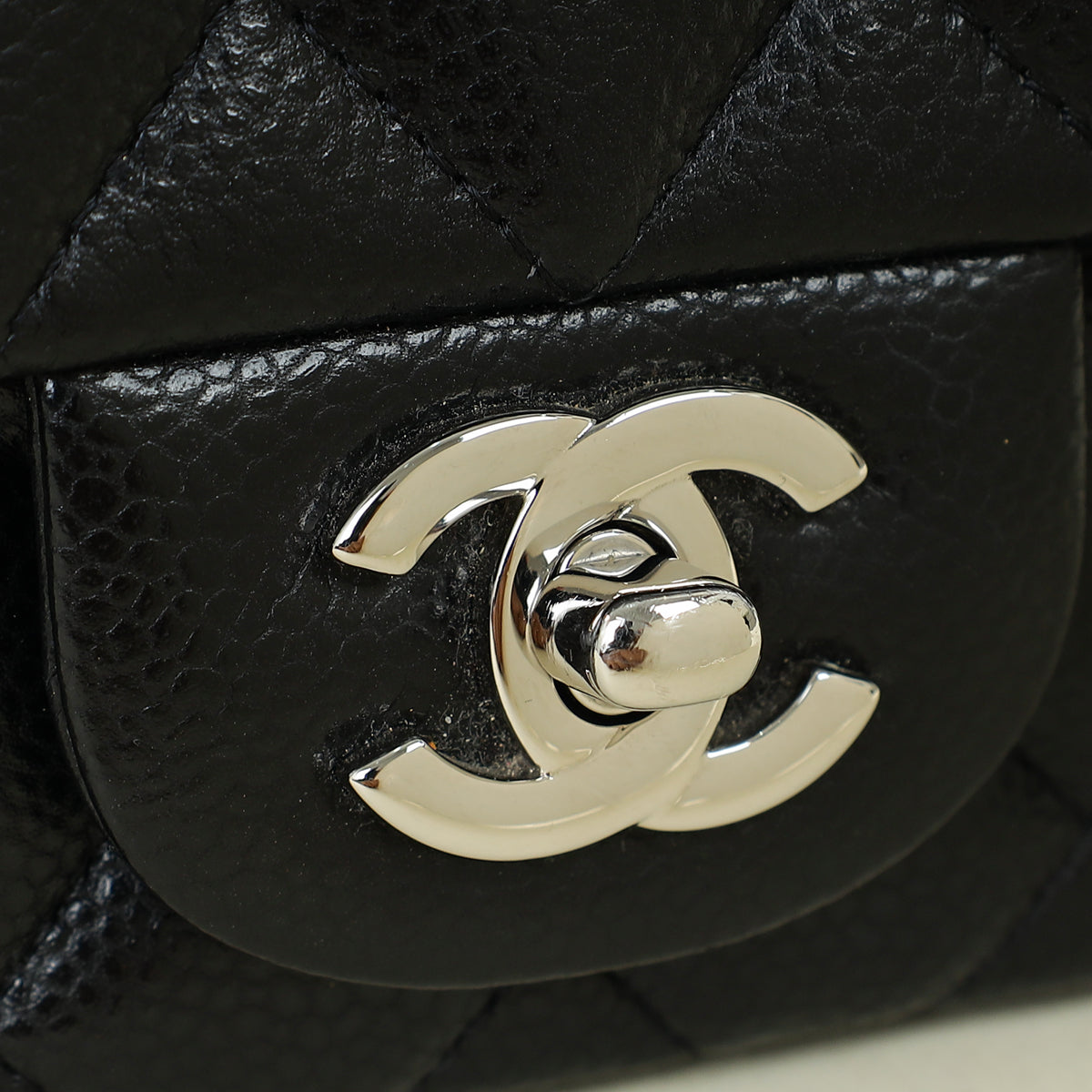 Chanel Black Classic Mini Square Flap Bag