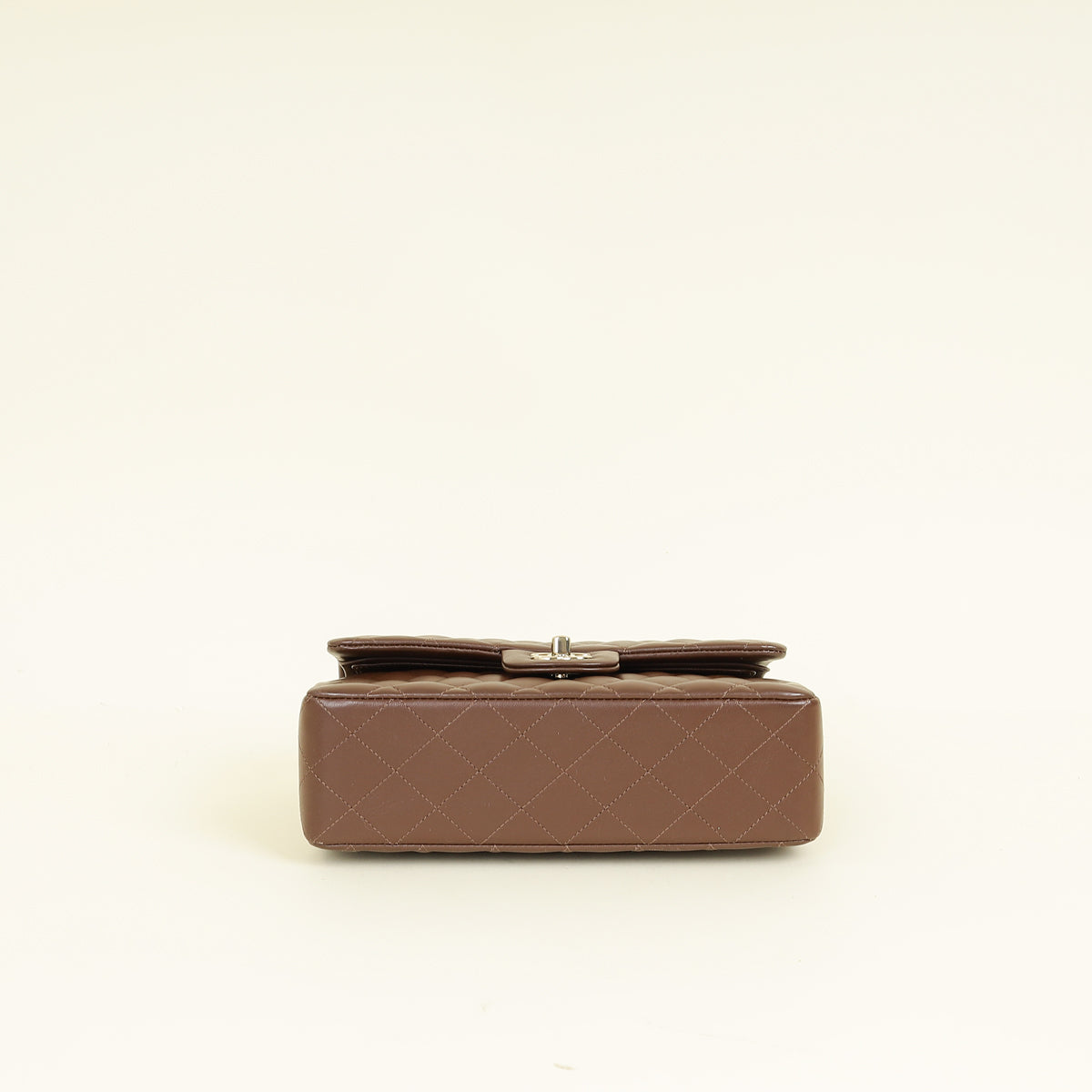 Chanel Brown CC Classic Double Flap Small Bag