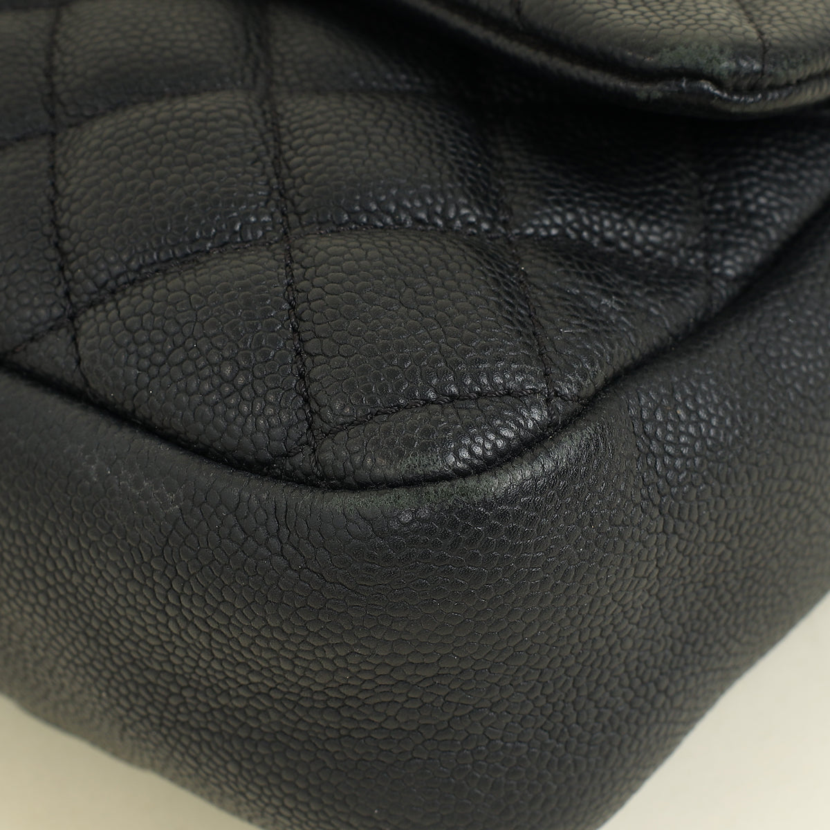 Chanel Black CC Easy Flap Jumbo Bag