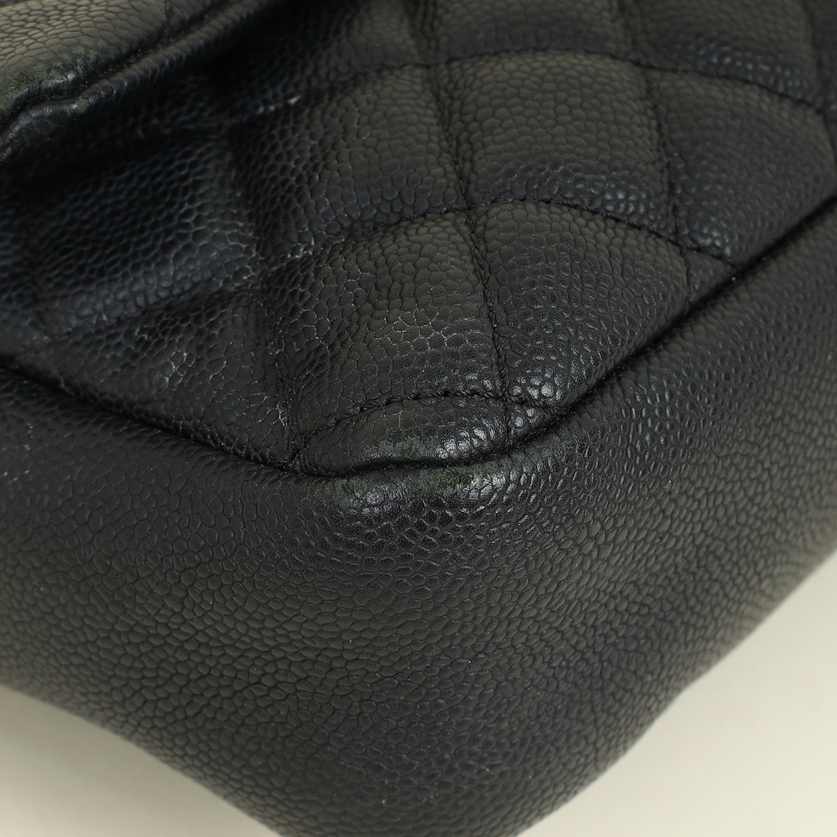 Chanel Black CC Easy Flap Jumbo Bag