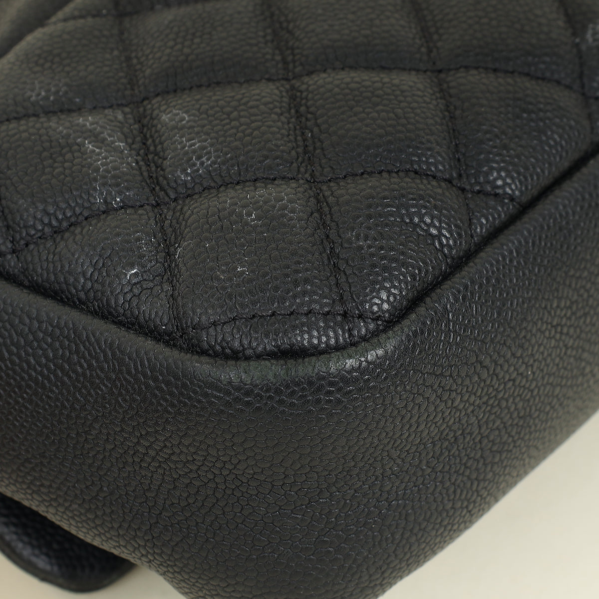Chanel Black CC Easy Flap Jumbo Bag
