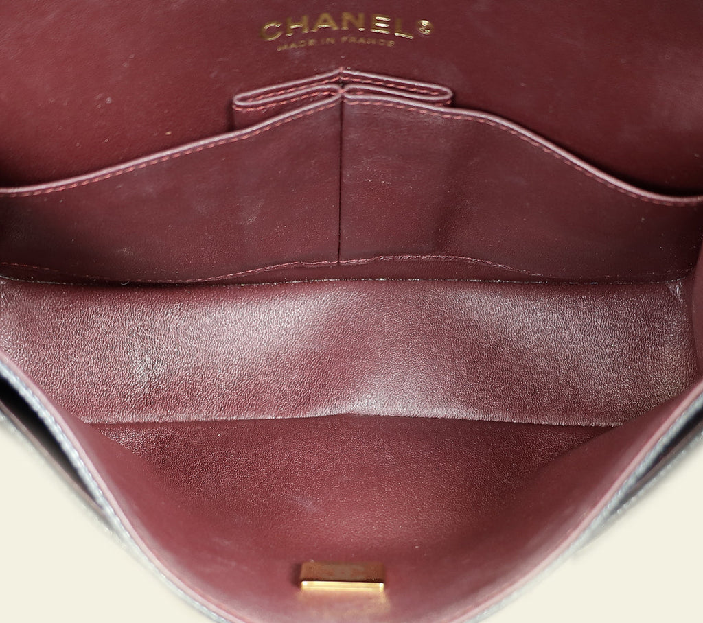 Chanel Black CC Classic Double Flap Small Bag