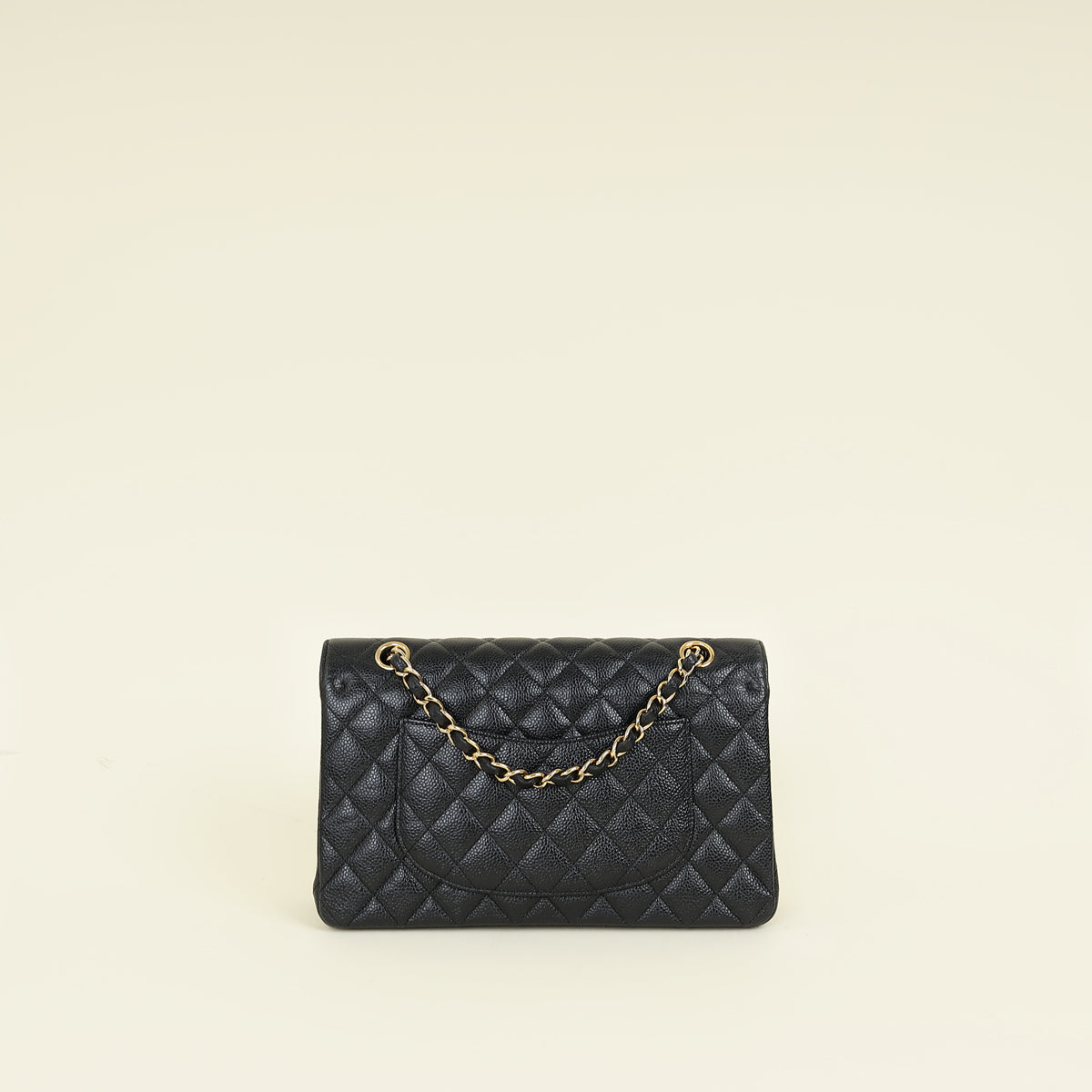 Chanel Black CC Classic 11.12 Double Flap Medium Bag