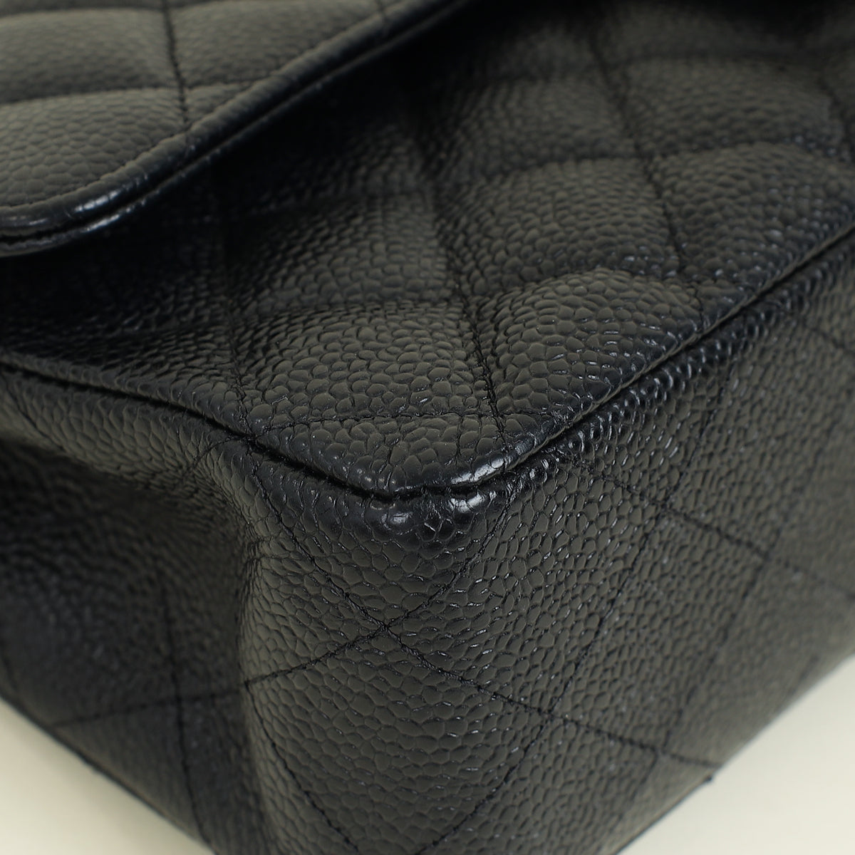 Chanel Black CC Classic 11.12 Double Flap Medium Bag