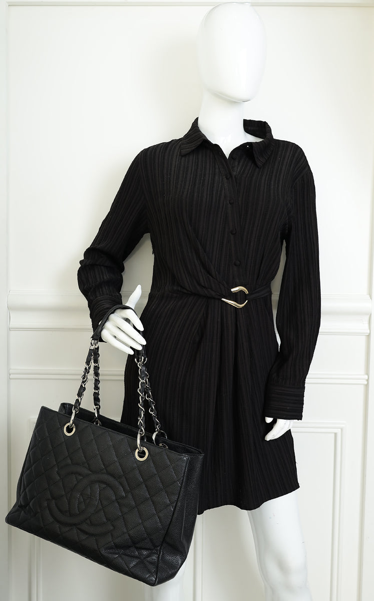 Chanel Black CC GST Medium Bag