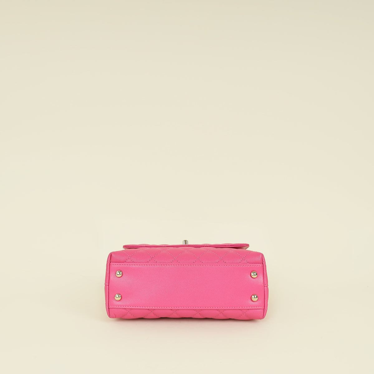 Chanel Fuchsia CC Coco Handle Bag