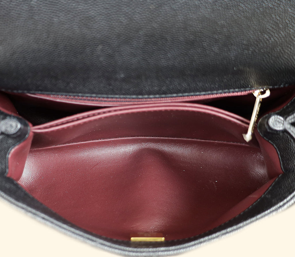 Chanel Black CC Coco Handle Bag