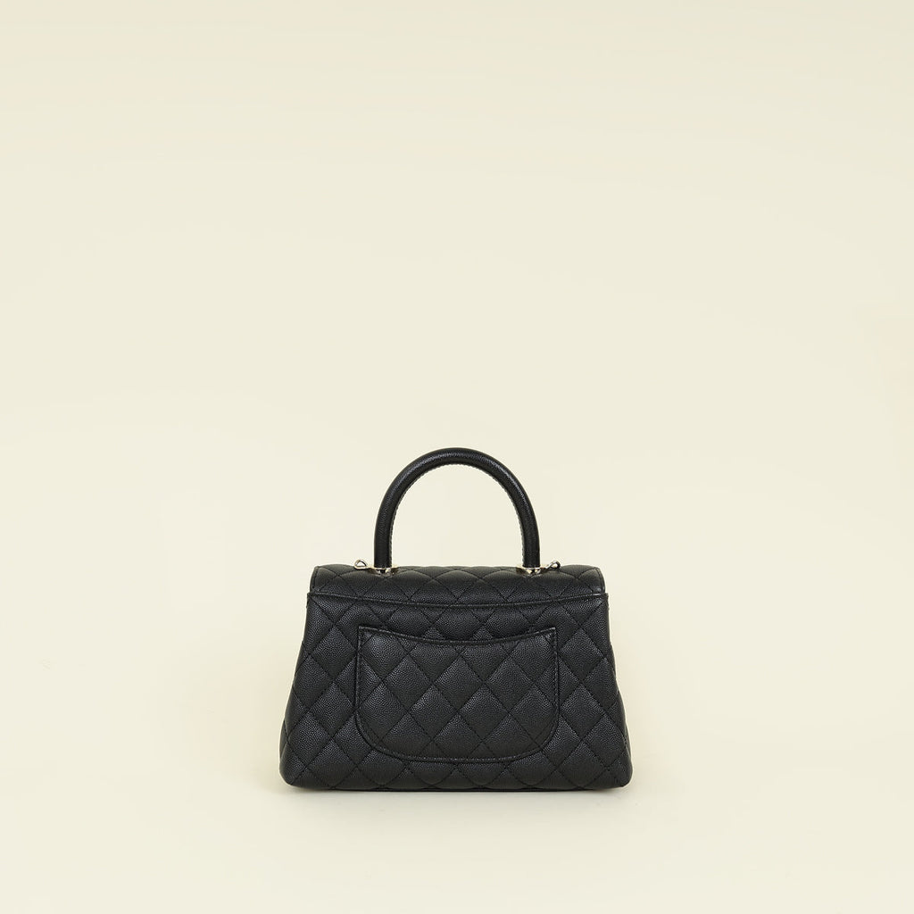 Chanel Black CC Coco Handle Bag