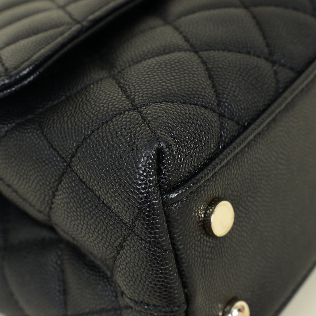 Chanel Black CC Coco Handle Bag