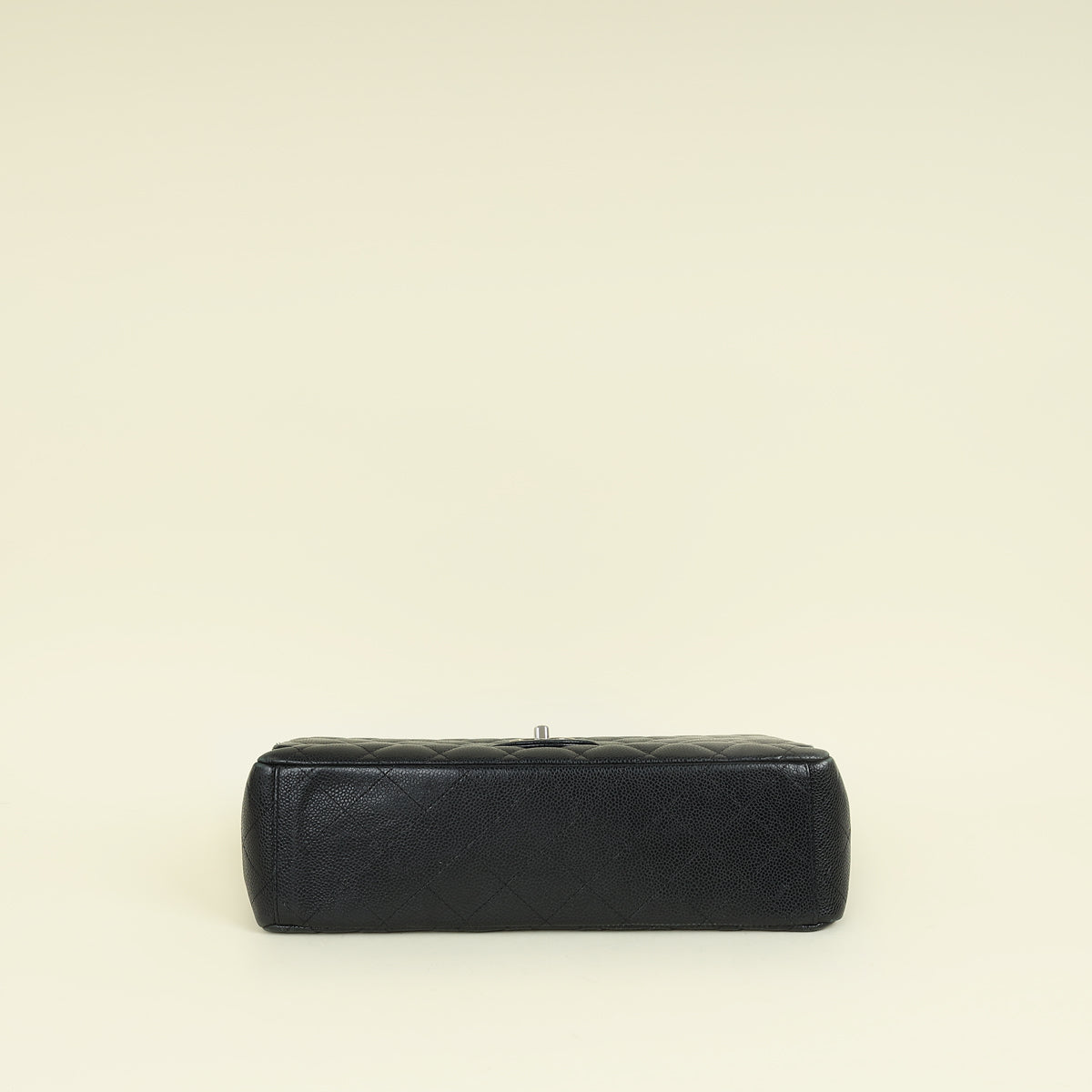 Chanel Black CC Classic Double Flap Maxi Bag