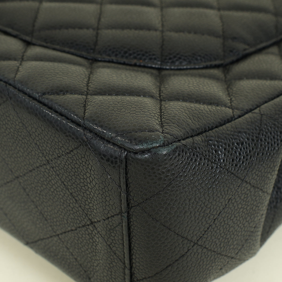 Chanel Black CC Classic Double Flap Maxi Bag