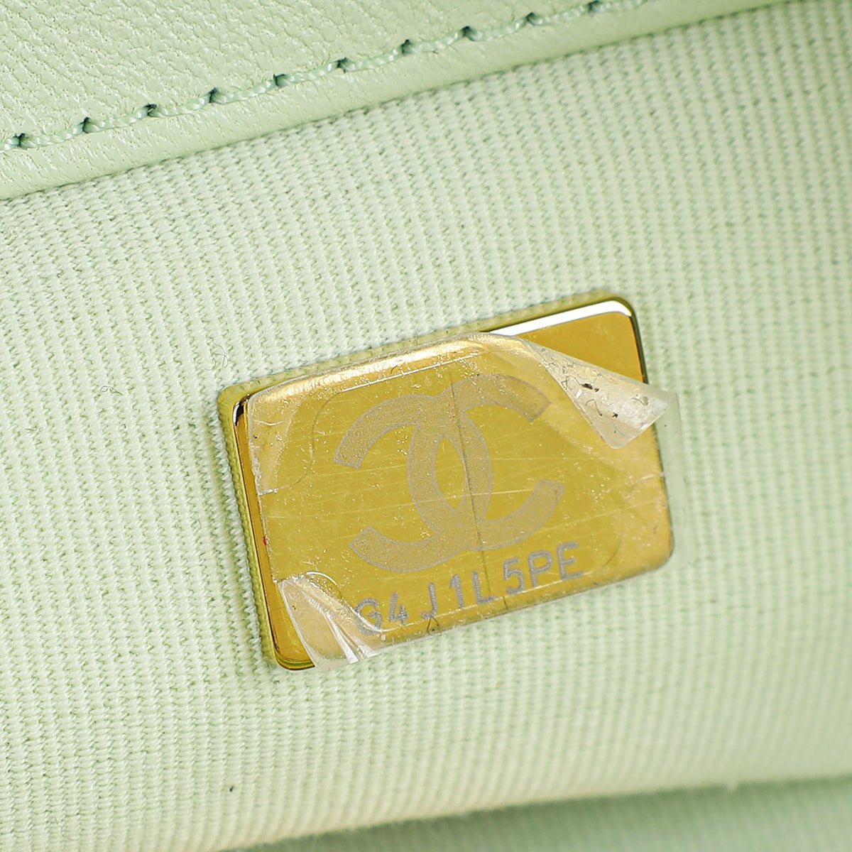 Chanel Light Mint 19 Flap Small Shoulder Bag