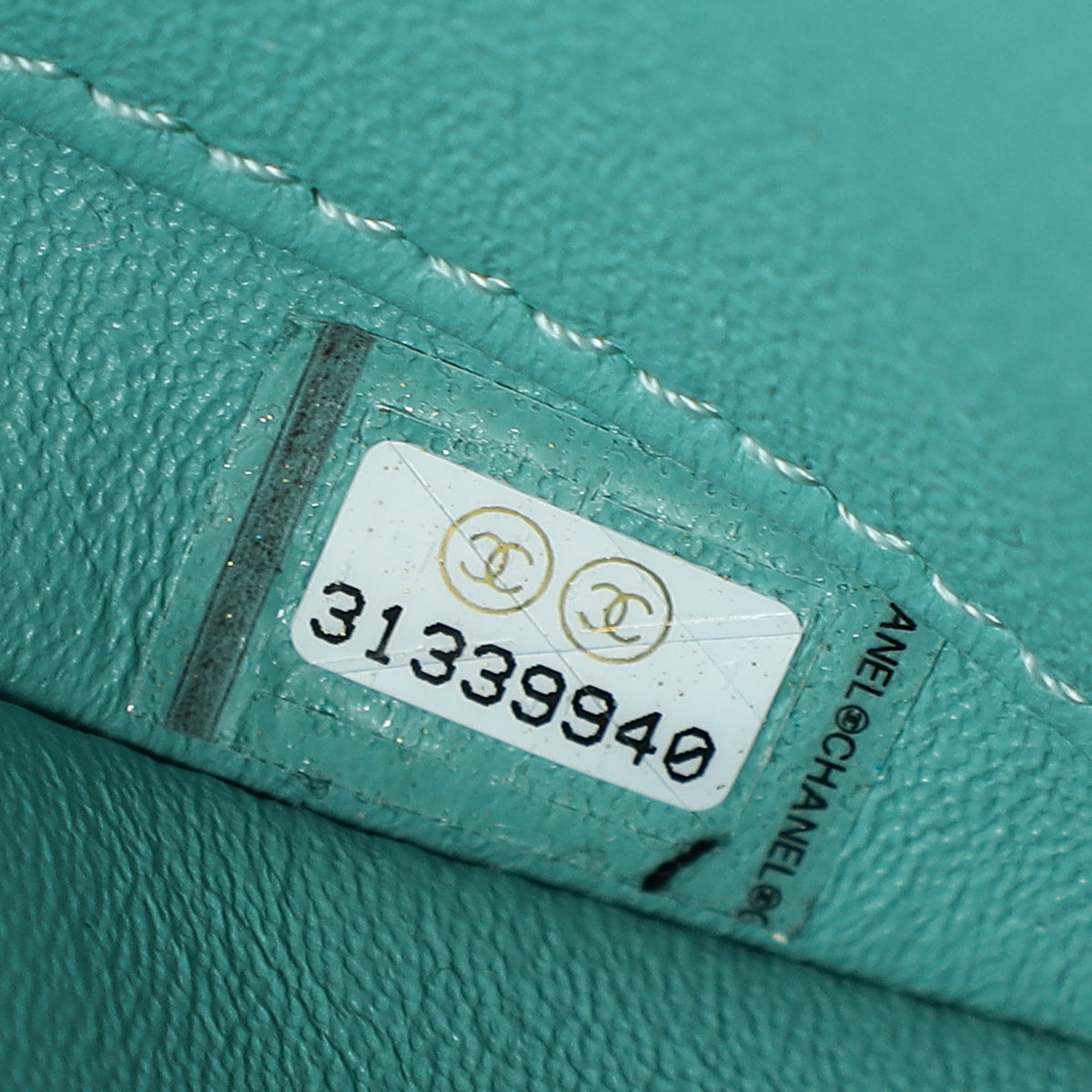 Chanel Light Teal Trendy Flap Bag
