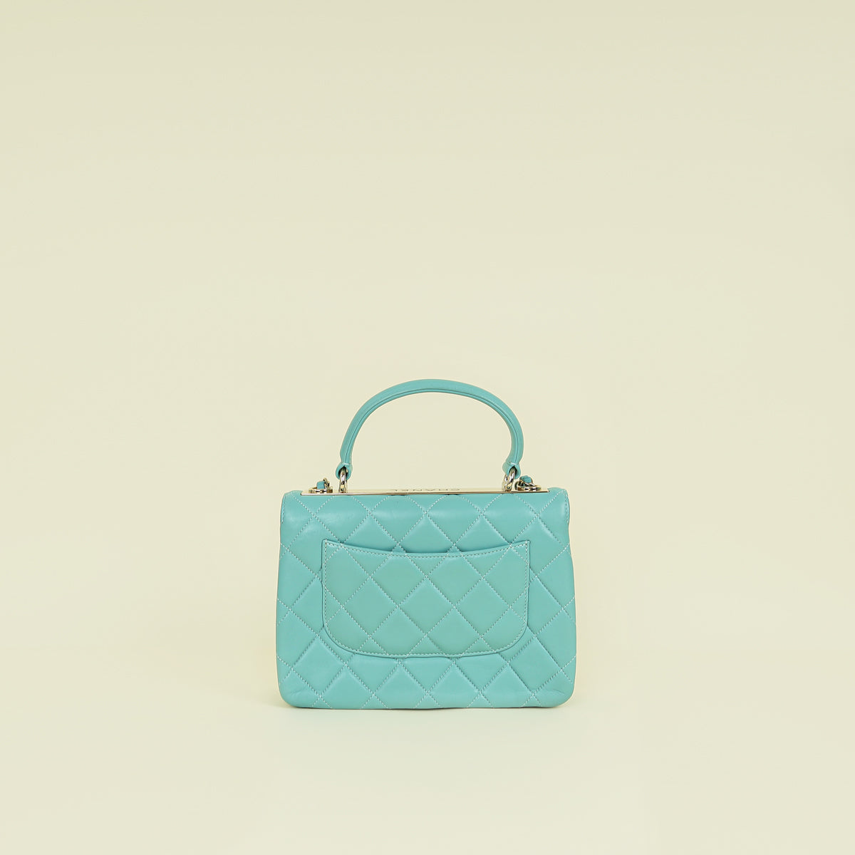 Chanel Light Teal Trendy Flap Bag