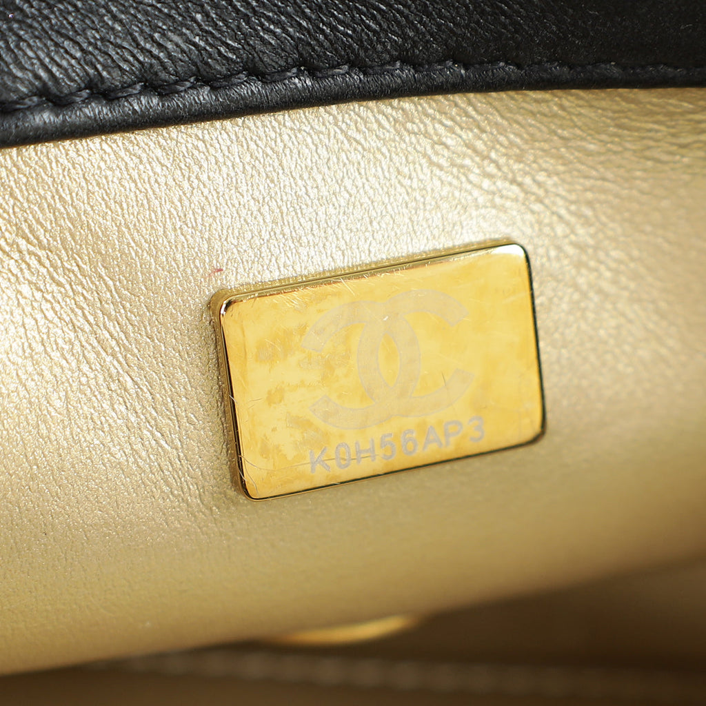 Chanel Black Crush Mini Flap Bag