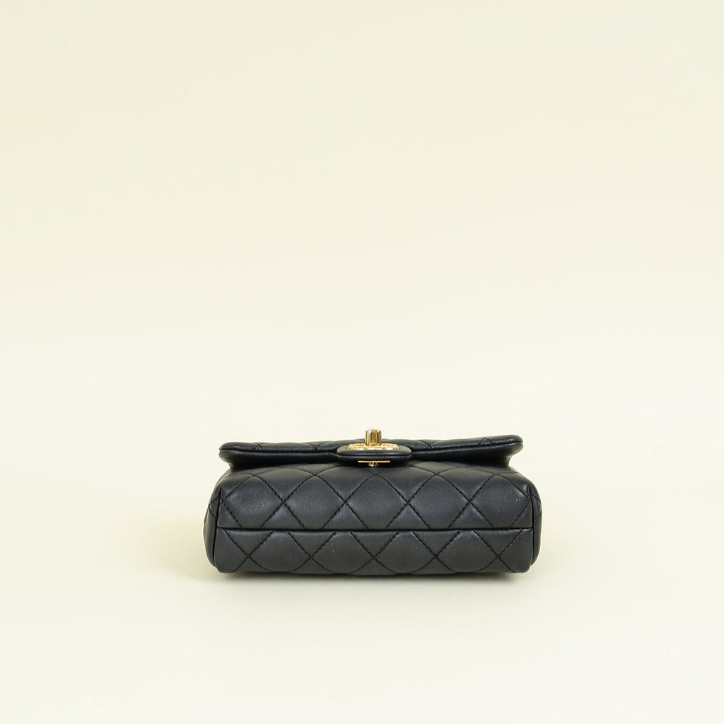 Chanel Black Crush Mini Flap Bag