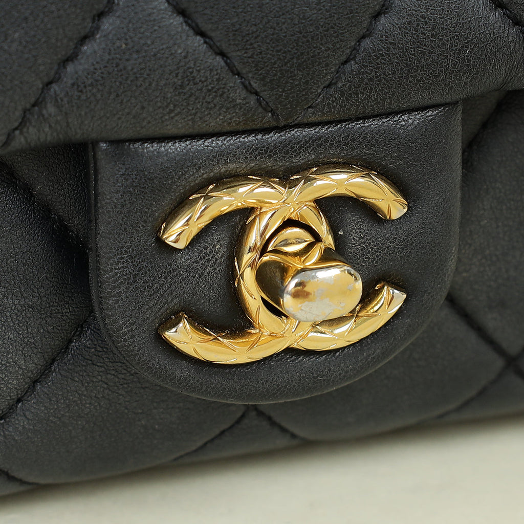 Chanel Black Crush Mini Flap Bag