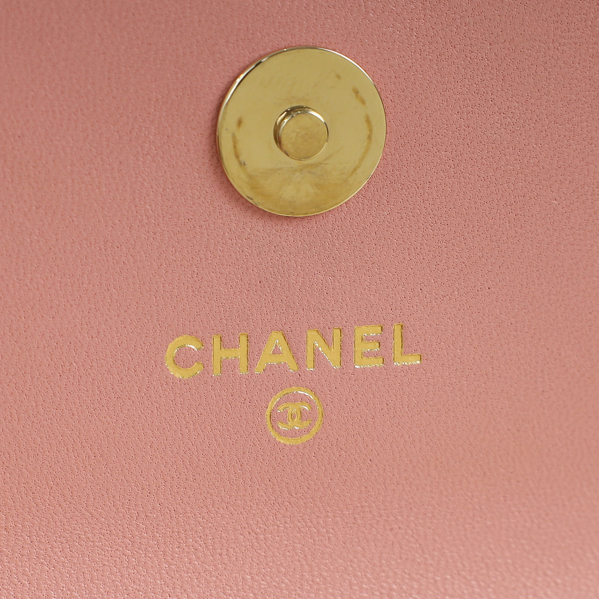 Chanel Light Dusty Pink CC Flower Top Handle Phone Chain Bag