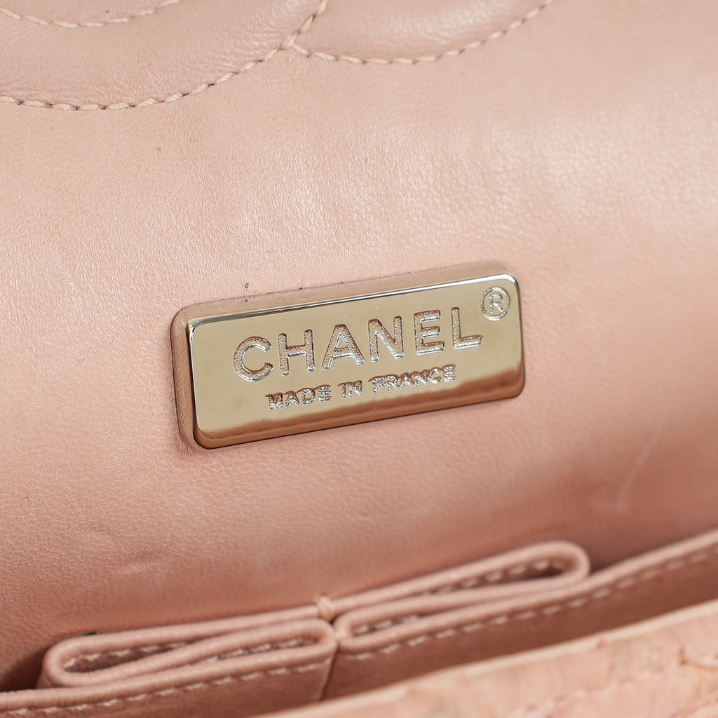Chanel Light Pink Classic Double Flap Medium Bag