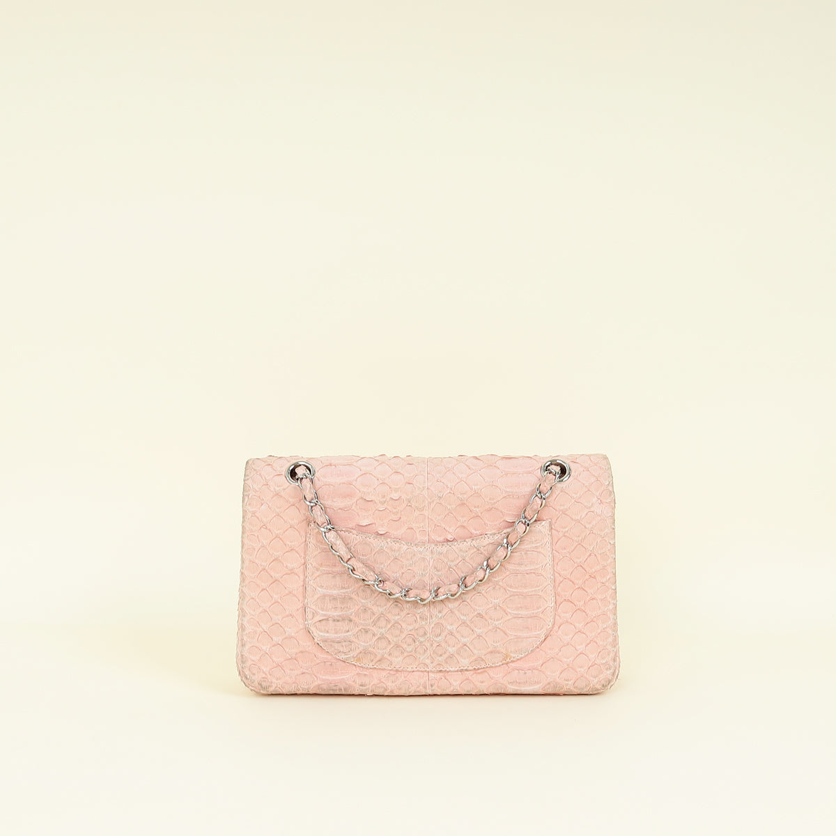 Chanel Light Pink Classic Double Flap Medium Bag