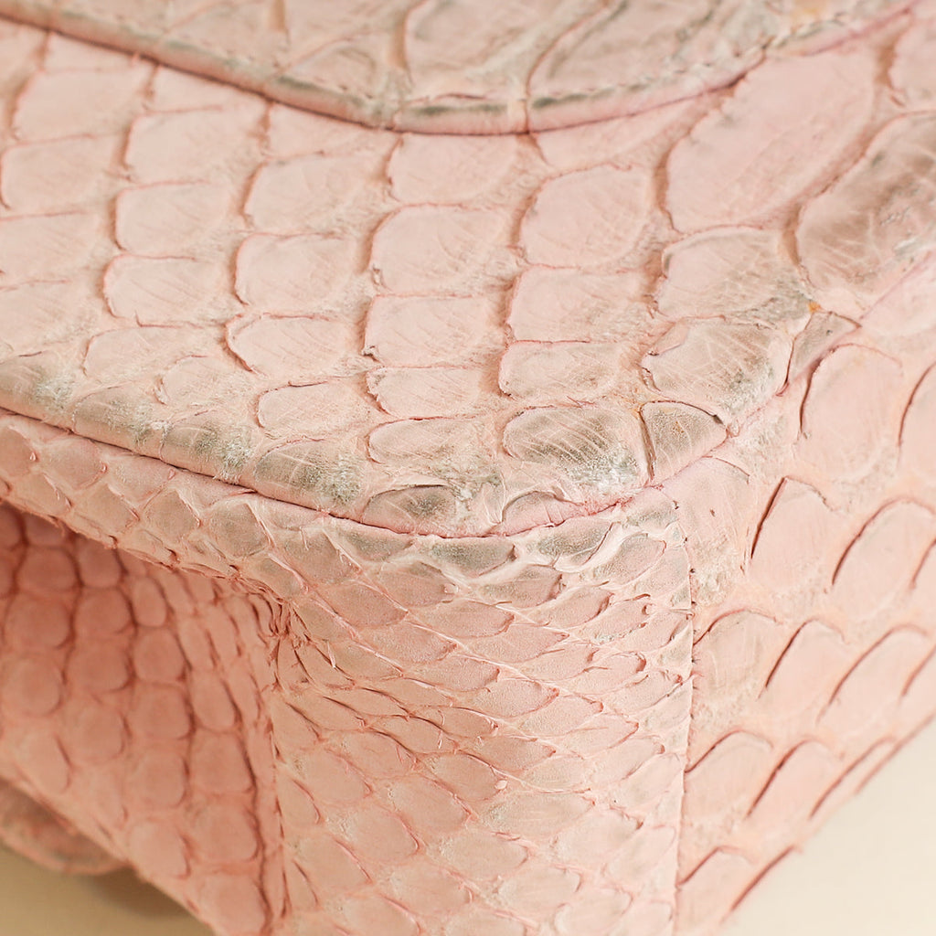 Chanel Light Pink Classic Double Flap Medium Bag