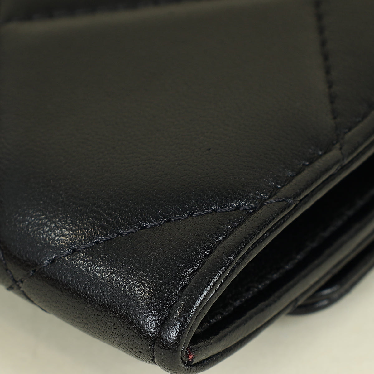 Chanel Black 19 Card Wallet on Chain