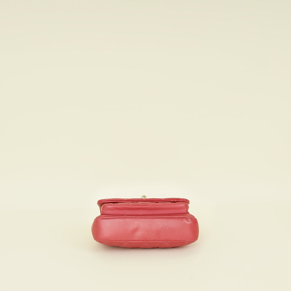 Chanel Dark Pink CC Top Handle Flap Mini Bag