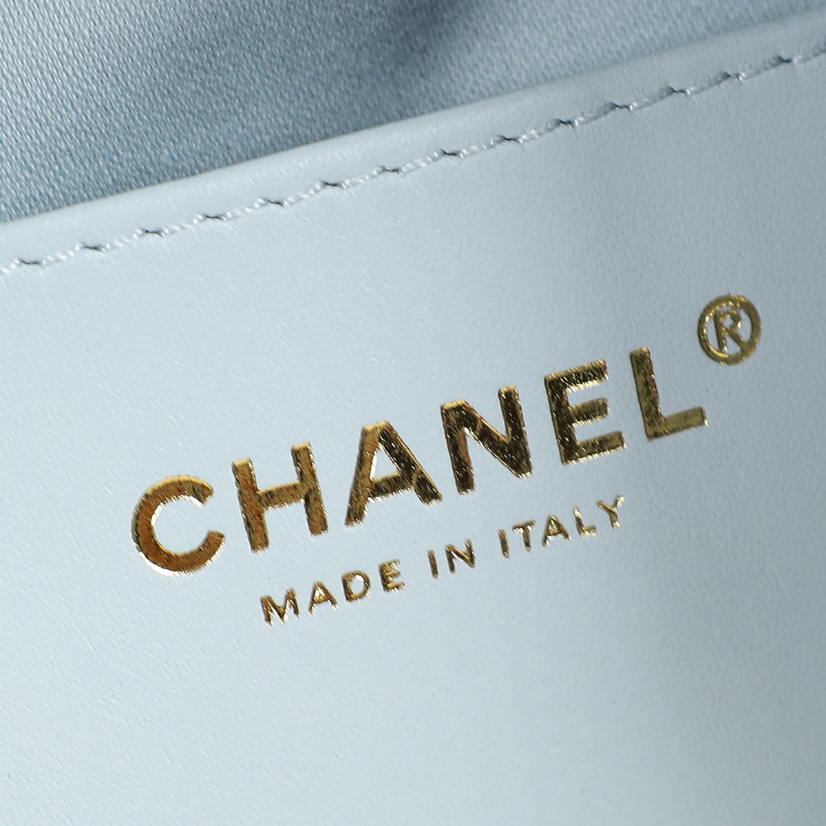 Chanel Sky Blue CC 25 Small Handbag