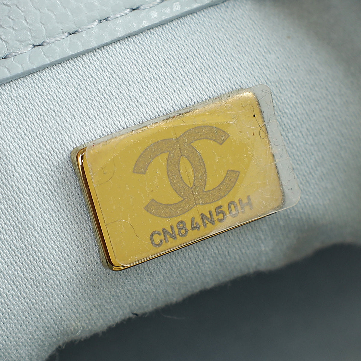 Chanel Sky Blue CC 25 Small Handbag