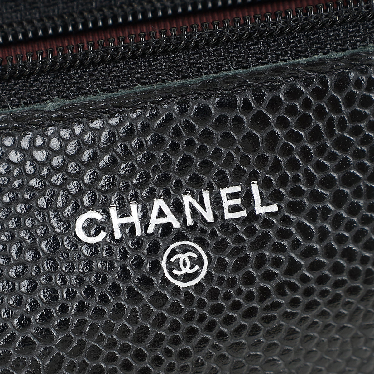 Chanel Black CC Classic Wallet on Chain