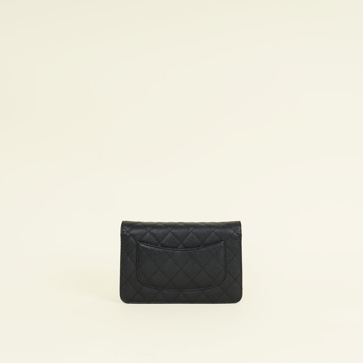 Chanel Black CC Classic Wallet on Chain