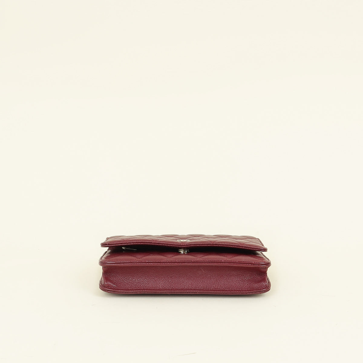 Chanel Burgundy Classic Wallet on Chain