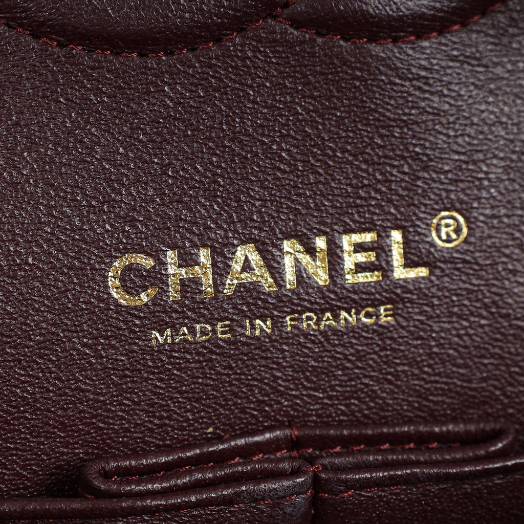 Chanel Black Classic Double Flap Medium Bag