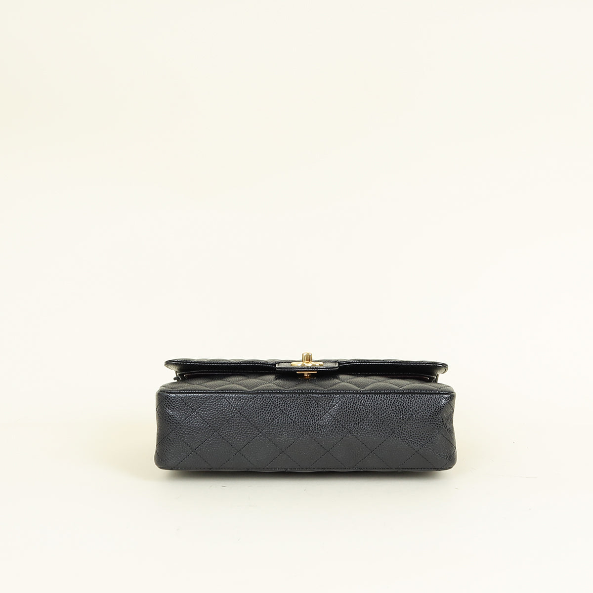 Chanel Black Classic Double Flap Medium Bag