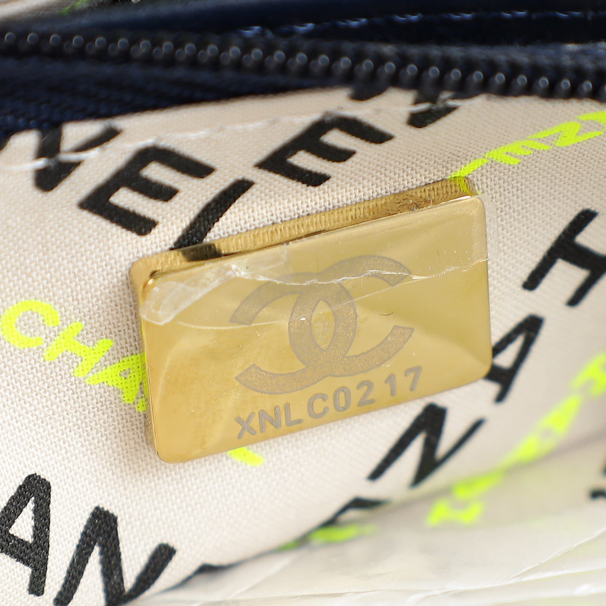 Chanel Indigo Blue CC Classic Wallet On Chain