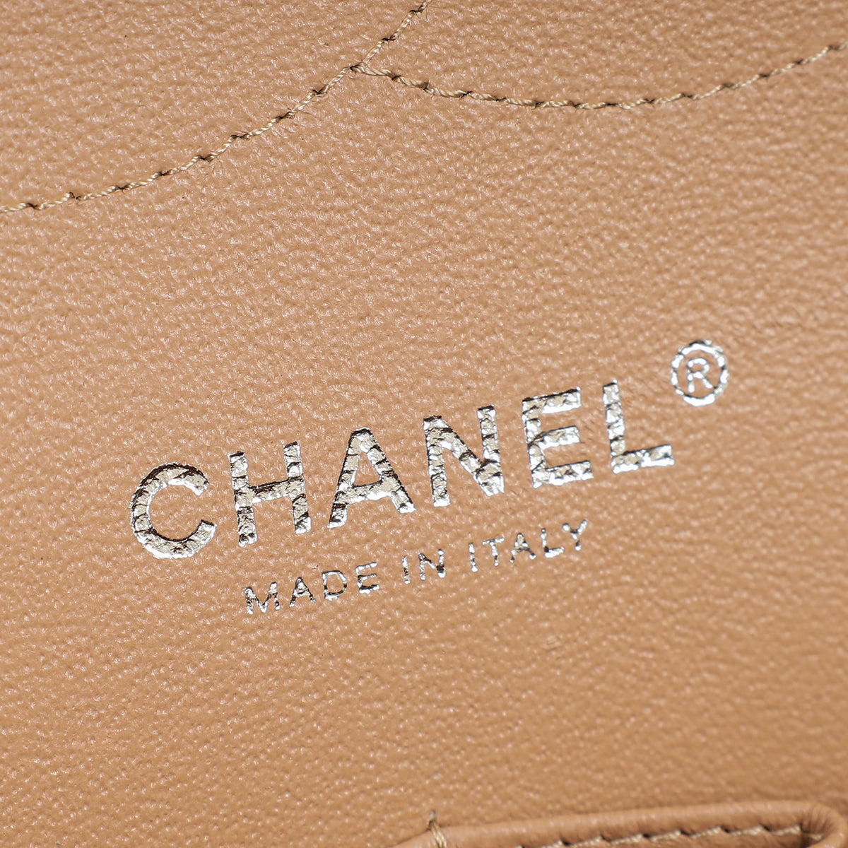 Chanel Camel Classic Double Flap Jumbo Bag