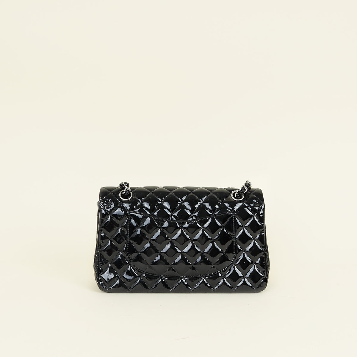 Chanel Black Classic Double Flap Medium Bag