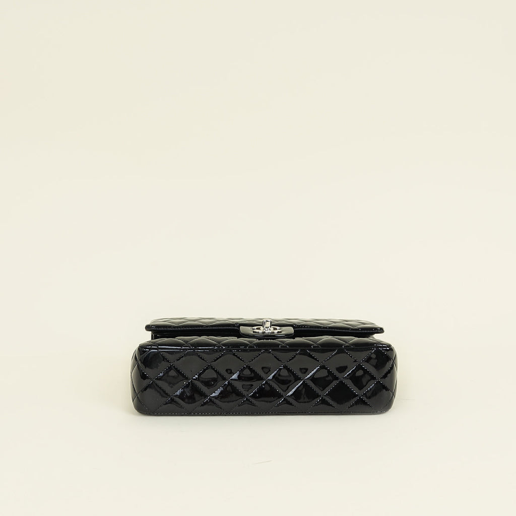 Chanel Black Classic Double Flap Medium Bag