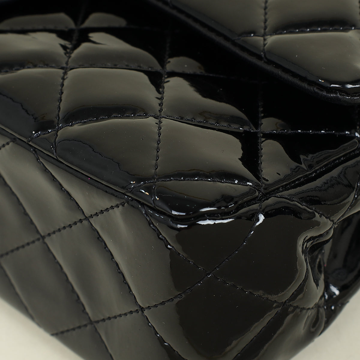 Chanel Black Classic Double Flap Medium Bag