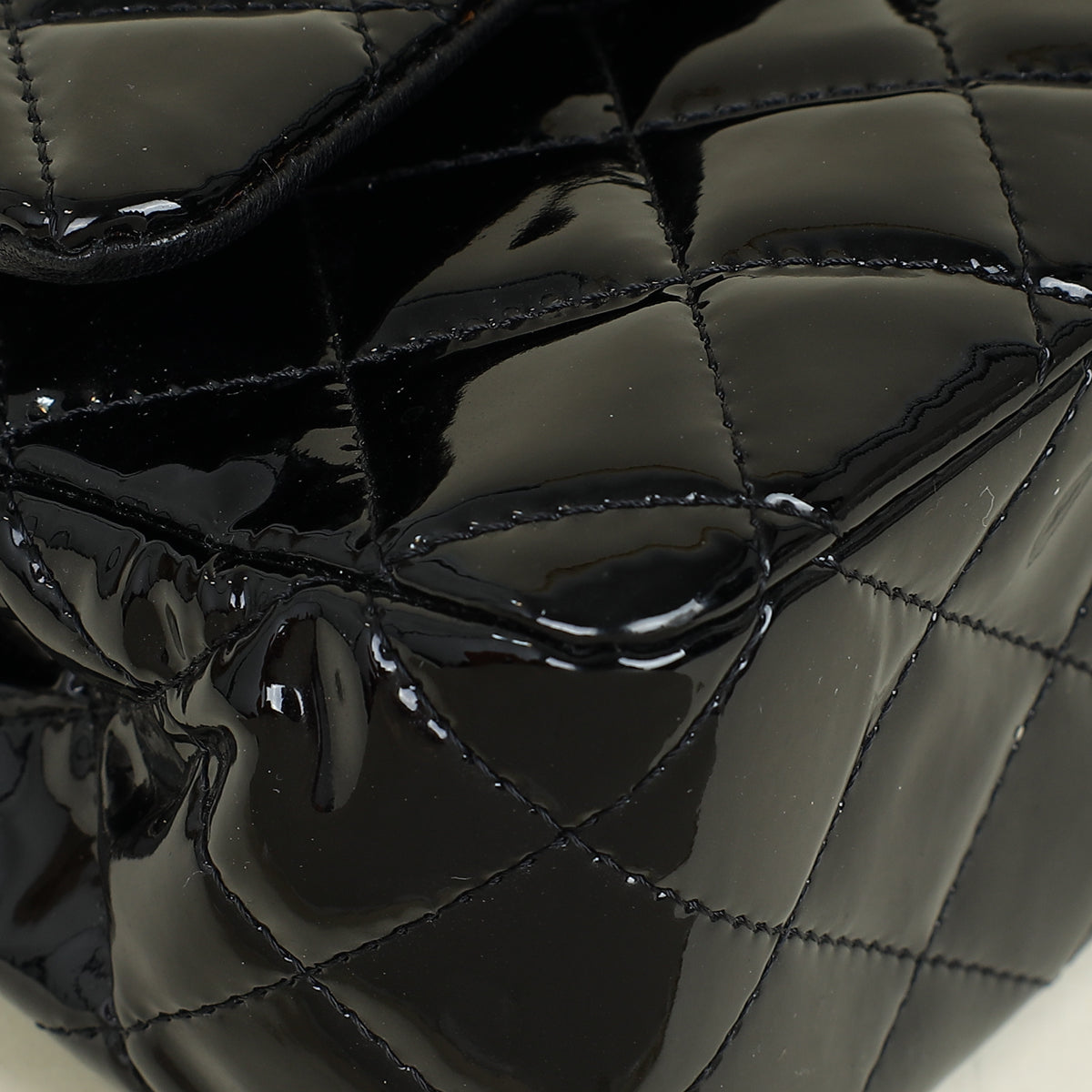 Chanel Black Classic Double Flap Medium Bag